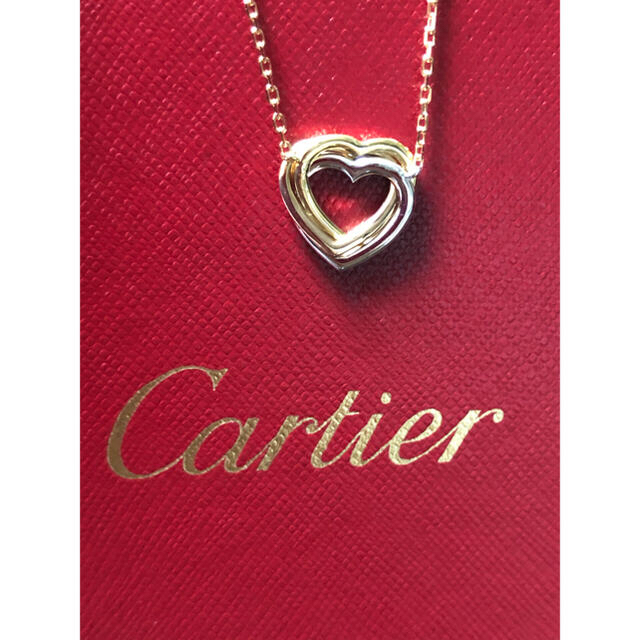 Cartier(カルティエ)のカルティエ Cartier トリニティハート ダイヤネックレス クリーニング済 レディースのアクセサリー(ネックレス)の商品写真