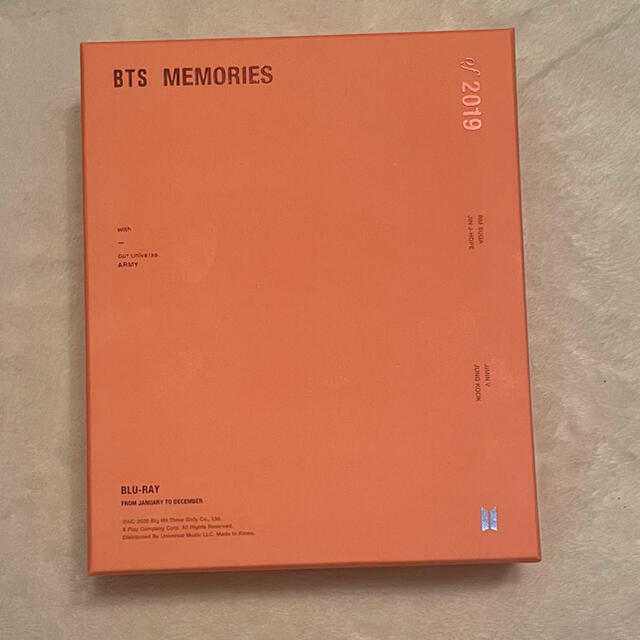 BTS 2019 memories Blu-rayCD