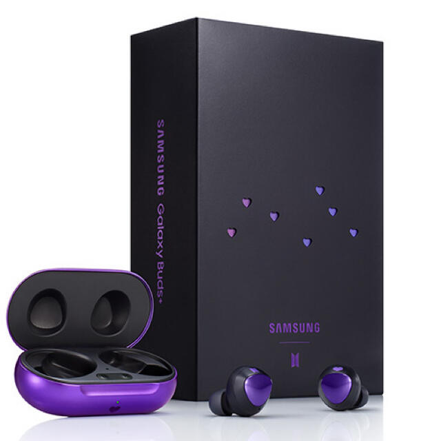 スマホ/家電/カメラgalaxy buds+ BTS edition 新品未開封品