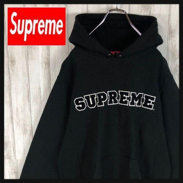 希少品★ジャスティンビーバー着用★supreme ボックスロゴ パーカー