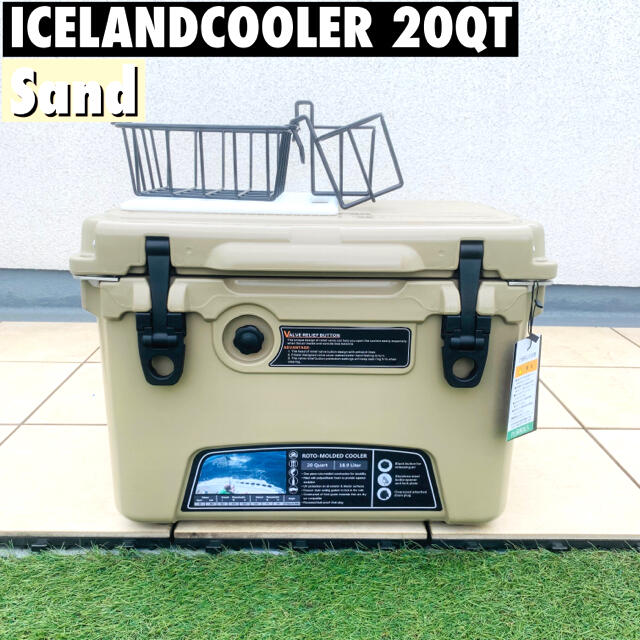 激安　アイスランドクーラーボックス 20QT ICELAND cooler