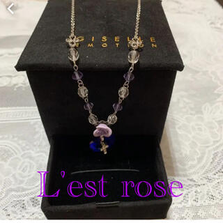 レストローズ(L'EST ROSE)の【L'EST ROSE】薔薇のネックレス(ネックレス)