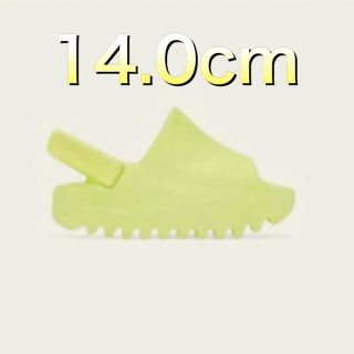 アディダス(adidas)のADIDAS INFANT YEEZY SLIDE "GLOW GREEN"14(スニーカー)