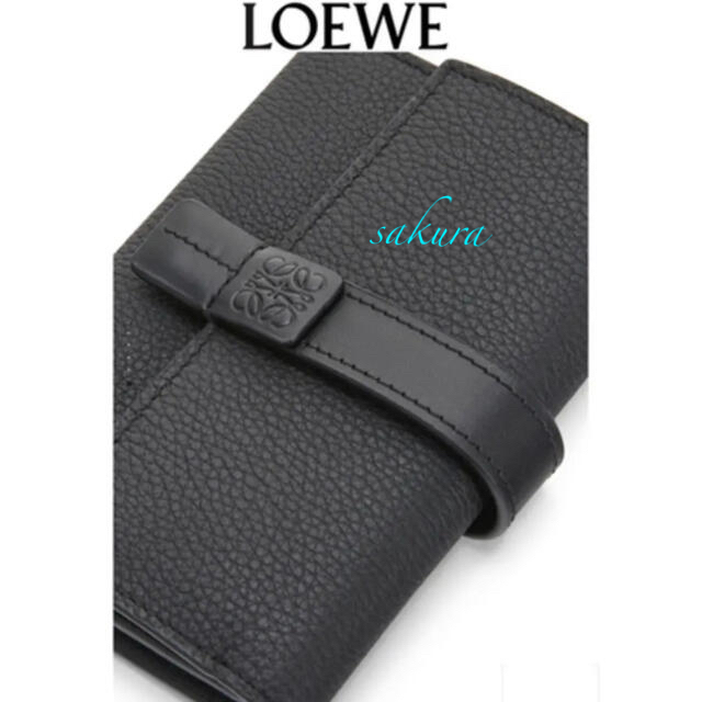 LOEWE - ロエベ バーティカル ウォレット スモール (ソフトグレイン