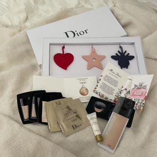 ディオール(Dior)のDior 非売品チャームと新作ミスディオールサンプルセット(サンプル/トライアルキット)