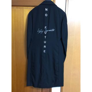 ヨウジヤマモト(Yohji Yamamoto)のyohji yamamoto 20ss ドクタージャケット　NO FUTURE(チェスターコート)