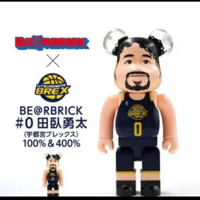 MEDICOM TOY BE@RBRICK #0 田臥 勇太100％&400％