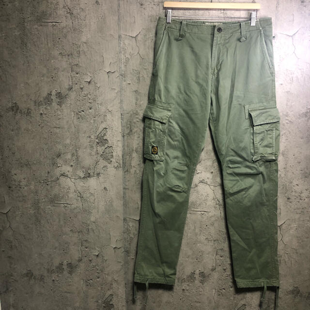 メンズvintage イギリス軍　m-47 m-85 軍パン カーゴパンツ　希少　レア