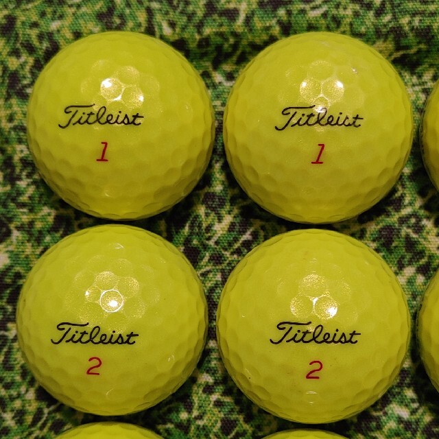 美品 2019 タイトリスト PRO V1X ロストボール ゴルフボール 315