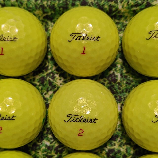 美品 2019 タイトリスト PRO V1X ロストボール ゴルフボール 315