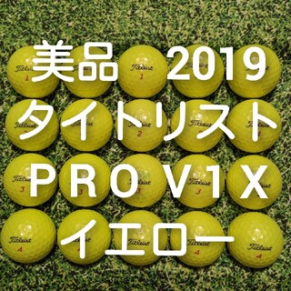 タイトリスト(Titleist)の美品　2019　タイトリスト　PRO V1X　ロストボール　ゴルフボール　315(その他)