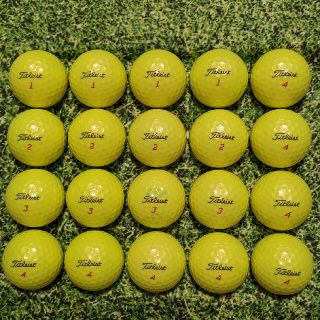 美品 2019 タイトリスト PRO V1X ロストボール ゴルフボール 315