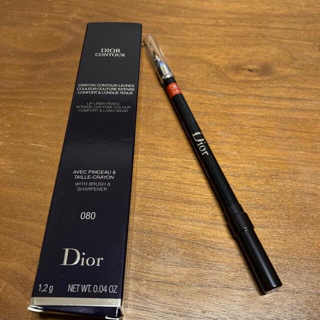 Dior(ディオール)のディオール　コントゥール　リップライナー080新品 コスメ/美容のベースメイク/化粧品(リップライナー)の商品写真