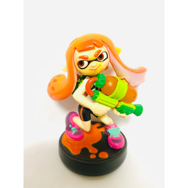 任天堂(ニンテンドウ)のオレンジガール インクリング イカガール amiibo アミーボ スプラトゥーン エンタメ/ホビーのフィギュア(ゲームキャラクター)の商品写真