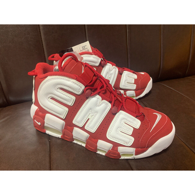 Supreme(シュプリーム)の【即購入5000円引】Supreme Nike Air More Uptempo メンズの靴/シューズ(スニーカー)の商品写真