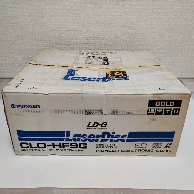 箱付き美品ジャンク PIONEER CLD-HF9G LDプレーヤー