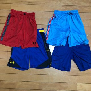 アンダーアーマー(UNDER ARMOUR)のアンダーアーマ　ハーフパンツ　4枚セット(ウェア)