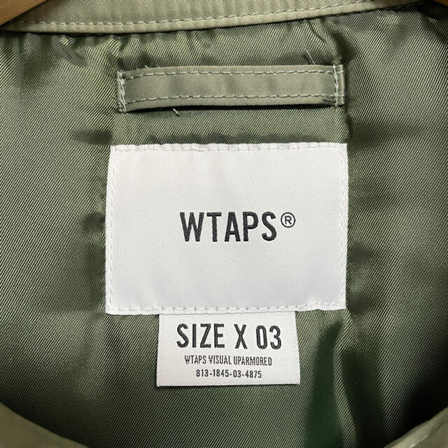 W)taps(ダブルタップス)のWTAPS CWU JACKET OD メンズのジャケット/アウター(ミリタリージャケット)の商品写真