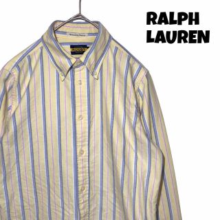 ラルフローレン(Ralph Lauren)の【希少カラー】ラルフローレン Ralph Lauren シャツ ストライプ 黄色(シャツ/ブラウス(長袖/七分))