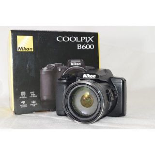 ニコン(Nikon)のまさかず様専用☆Nikon COOLPIX B600 光学60倍ズーム 黒①(コンパクトデジタルカメラ)