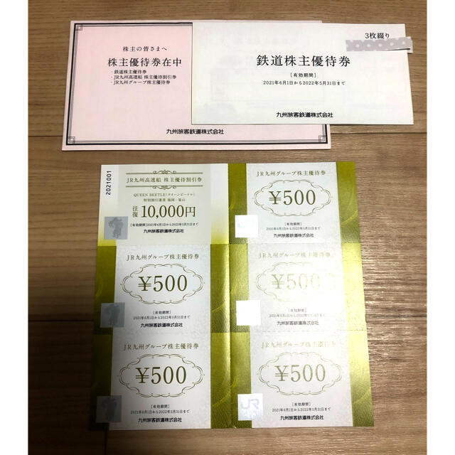 JR九州株主優待券　3枚綴り | フリマアプリ ラクマ