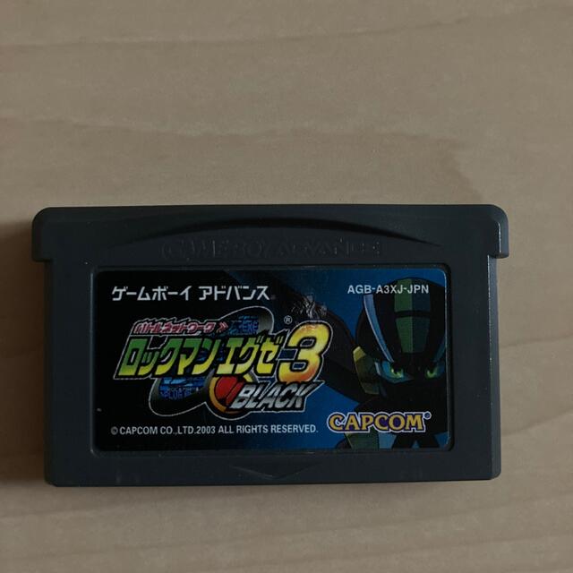 CAPCOM(カプコン)のロックマンエグゼ3BLACK エンタメ/ホビーのゲームソフト/ゲーム機本体(携帯用ゲームソフト)の商品写真