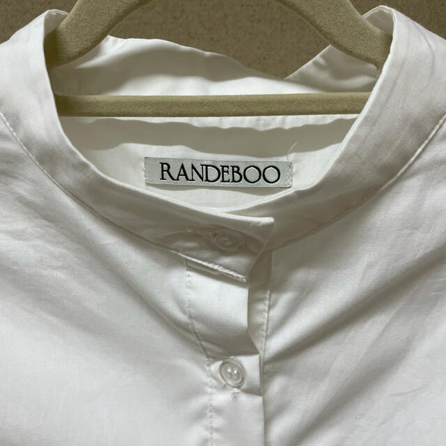 RANDEBOO Pleats cape shirts 5