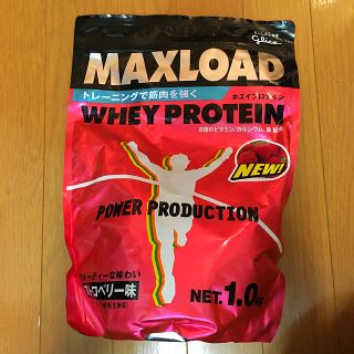 グリコ(グリコ)のグリコ MAXLOAD ホエイプロテイン 1.0kg(ダイエット食品)