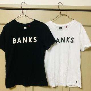 ロンハーマン(Ron Herman)のBANKS バンクス　ロンハーマン取扱　2枚セット　黒　白(Tシャツ/カットソー(半袖/袖なし))