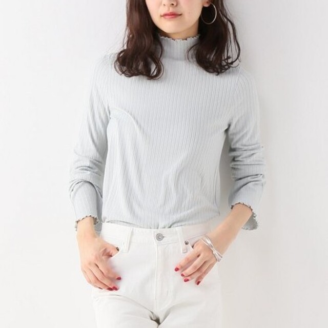 Spick & Span(スピックアンドスパン)のSpick&Span　Madewell Ruffle Mockneck Top レディースのトップス(カットソー(長袖/七分))の商品写真