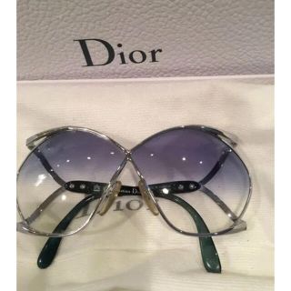 クリスチャンディオール(Christian Dior)のDior サングラス　レトロモダン美品(サングラス/メガネ)