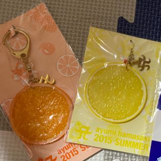 浜崎あゆみ キーホルダー＆ピアスセット(ミュージシャン)