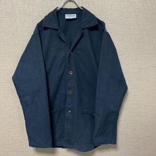 80s 90s フランス製　ユーロ　カバーオール　ビンテージ　used  古着(カバーオール)