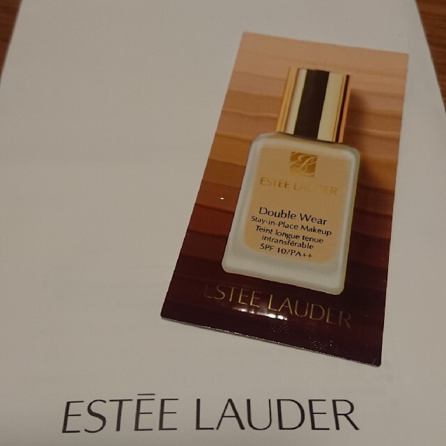 Estee Lauder(エスティローダー)のESTEE LAUDER エスティローダー ファンデーション ダブルウェア コスメ/美容のキット/セット(サンプル/トライアルキット)の商品写真