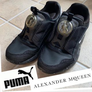 アレキサンダーマックイーン(Alexander McQueen)の特別価格にて！PUMA MCQ DISC Black スニーカー (スニーカー)