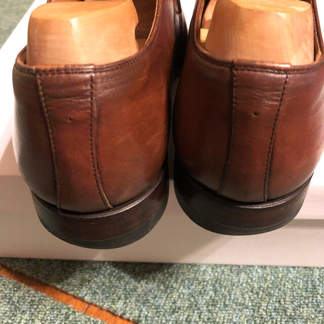 REGAL(リーガル)の値下げ　スコッチグレイン　ベルオム　24.5 ブラウン　内羽根　756 メンズの靴/シューズ(ドレス/ビジネス)の商品写真