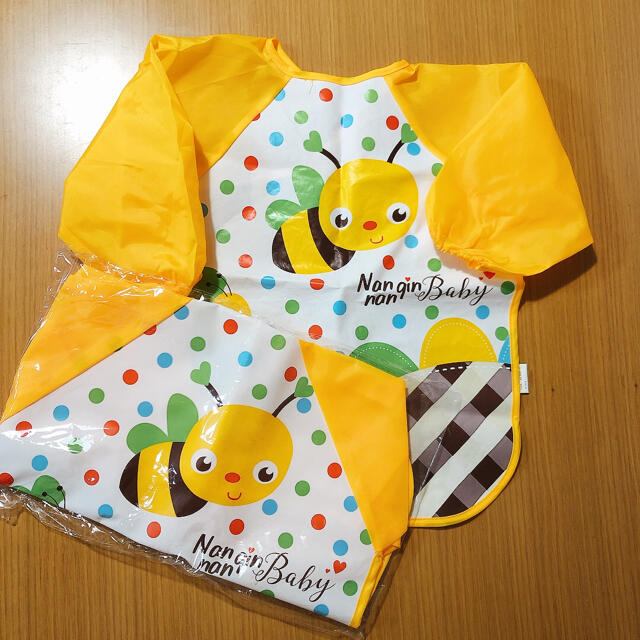 美品☆長袖お食事エプロン2枚組 alfaservice.com.br