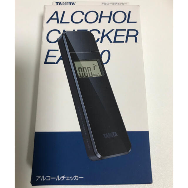 TANITA(タニタ)の【新品・未使用】タニタ　アルコールチェッカー（黒） スマホ/家電/カメラの美容/健康(その他)の商品写真