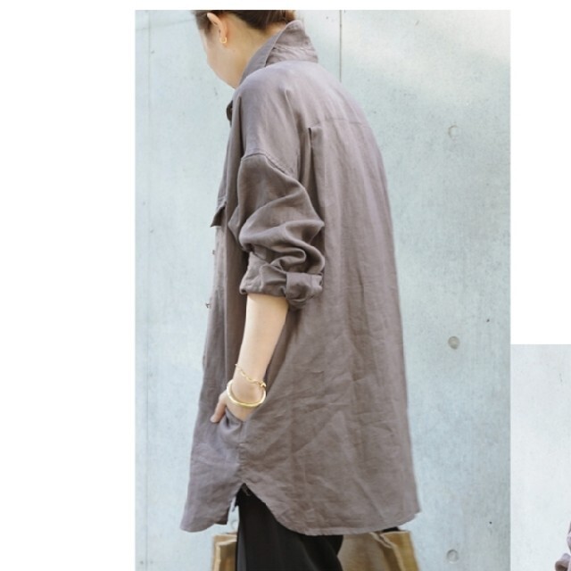 Deuxieme Classe shirt JK リネンシャツジャケット