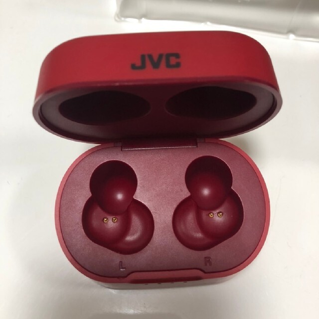 JVC HA-XC50T-Rのイヤホン 本体と右耳のみ スマホ/家電/カメラのオーディオ機器(ヘッドフォン/イヤフォン)の商品写真