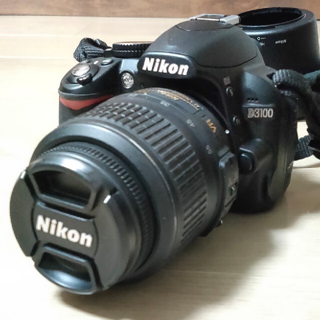 Nikon(ニコン)のNikon D3100 ダブルズームキット [送料込み] デジタル一眼レフ スマホ/家電/カメラのカメラ(デジタル一眼)の商品写真