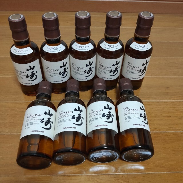 当季大流行 サントリー - 山崎ミニボトル180㍉×9 ウイスキー 当季大流行 サントリー - 山崎ミニボトル180㍉×9 ウイスキー