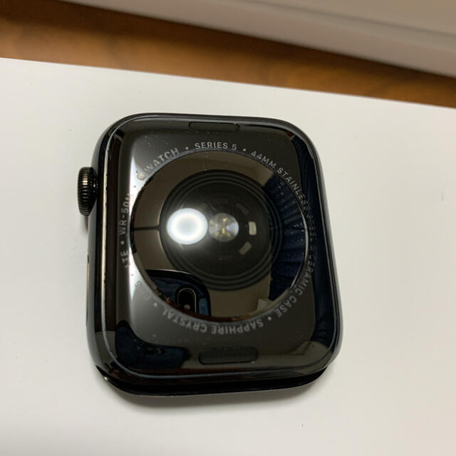 Apple Watch(アップルウォッチ)のAppleWatch series5 44mm ステンレス　アップルウォッチ メンズの時計(腕時計(デジタル))の商品写真