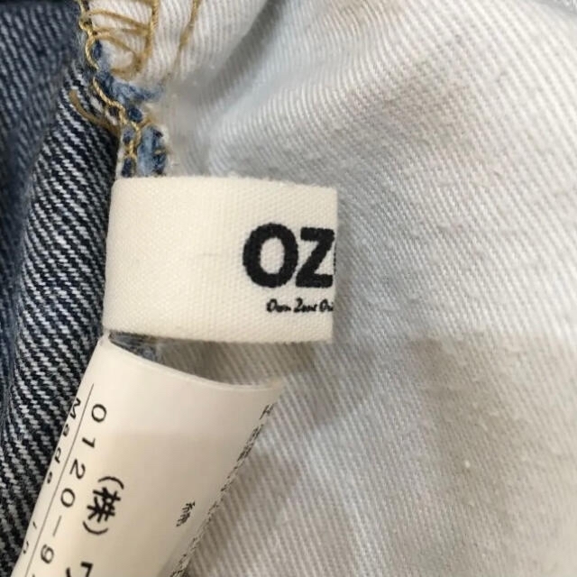 OZOC(オゾック)のOZOC オゾック デニムショートパンツ インディゴ レディースのパンツ(ショートパンツ)の商品写真