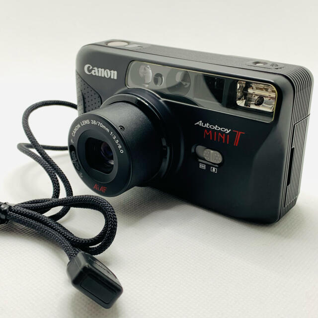 Canon(キヤノン)の【美品】フィルムカメラ　Canon Autoboy MINI T  ブラック スマホ/家電/カメラのカメラ(フィルムカメラ)の商品写真