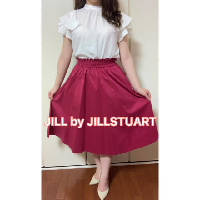 JILL by JILLSTUART 新品未使用 ジル バイ  レッド　スカート