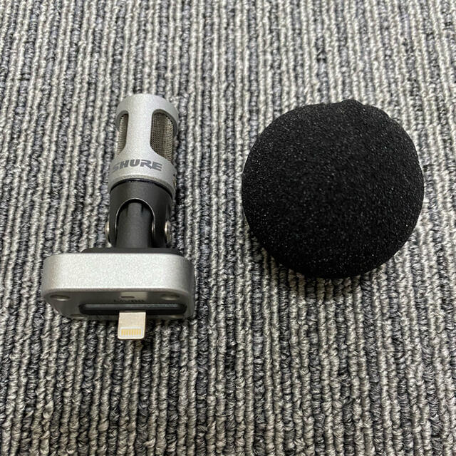 SHURE コンデンサーマイクmv88a