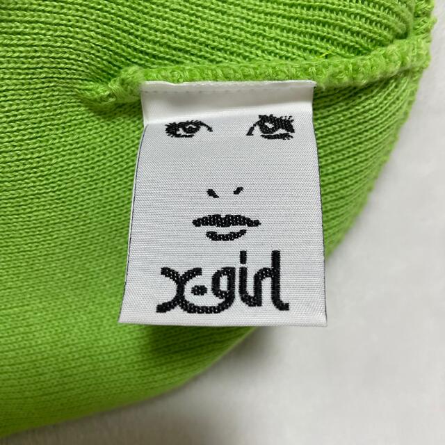 X-girl(エックスガール)のX-girl  ニットキャップ レディースの帽子(ニット帽/ビーニー)の商品写真