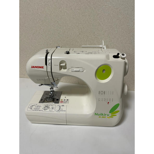 JANOME　ジャノメ nuikiru N-365 電子ミシン　661型