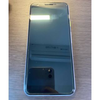グーグルピクセル(Google Pixel)の美品　simフリー　Google pixel 3a グーグルピクセル　パープル(スマートフォン本体)